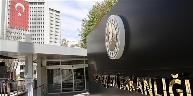 Dışişleri Bakanlığı: ABD'nin raporundaki temelsiz iddiaları reddediyoruz