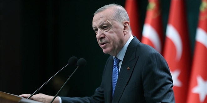 Erdoan: Bar iin katk salamaya hazrz
