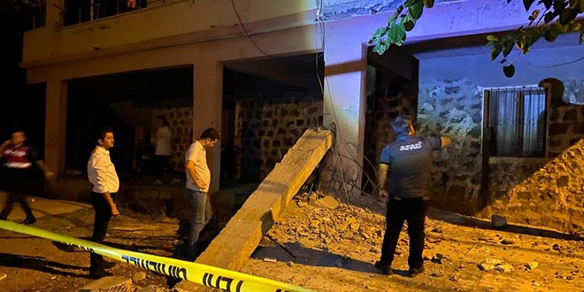 Diyarbakr'da balkon kt: 2'si ocuk 5 yaral