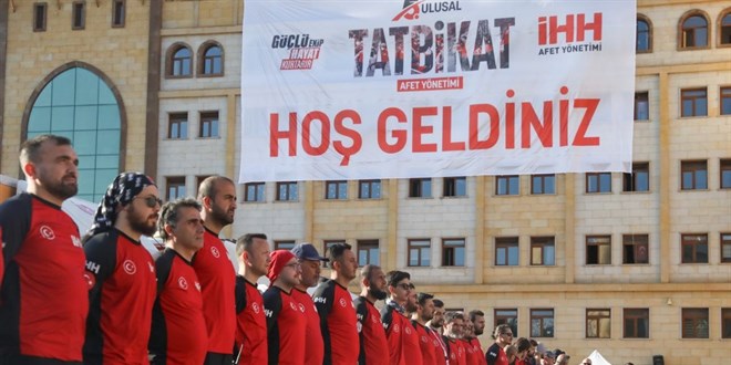 HH'nn 5'inci Ulusal Afet Ynetimi Tatbikat baaryla tamamland