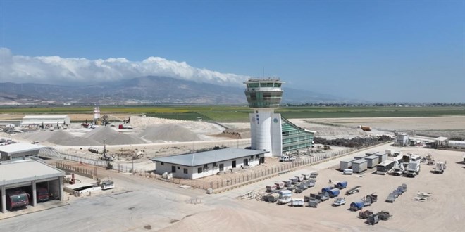 Onarm sren Hatay Havaliman 1 Eyll'de uulara alacak