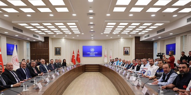 Sendika temsilcileri yeniden bakanla arld