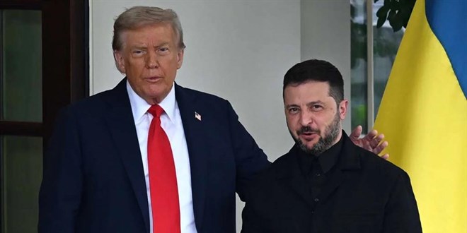Trump, Ukrayna'nn NATO'nun asla bir paras olmayacan yineledi