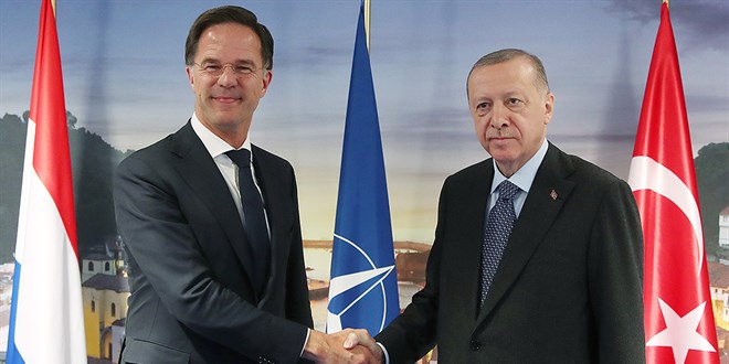 Erdoan, NATO Genel Sekreteri Rutte ile telefonda grt