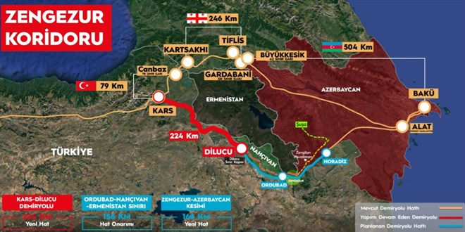 Bakan Uralolu duyurdu: Zengezur Koridoru iin tarihi adm atlyor