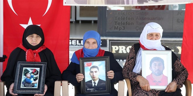 Mulu aileler DEM Parti nndeki eylemlerini srdrd
