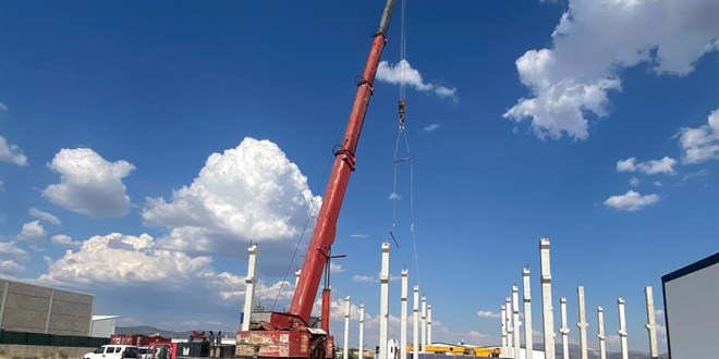 Ankara'da inaat devam eden fabrikada i kazas: 1 l