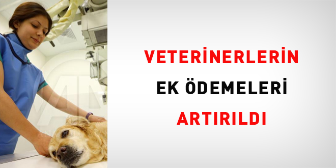Veterinerlerin ek demeleri artrld
