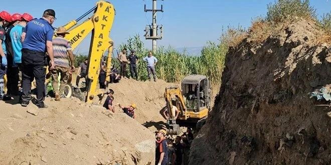 Babasna yardma geldi, gk altnda can verdi