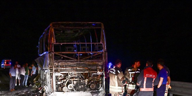 Ankara'da otobs kle dnd: Yolcular son anda kurtuldu
