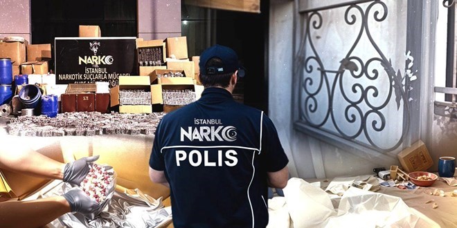 Uyuturucu tacirlerine baskn: Milyonlarca hap yakaland