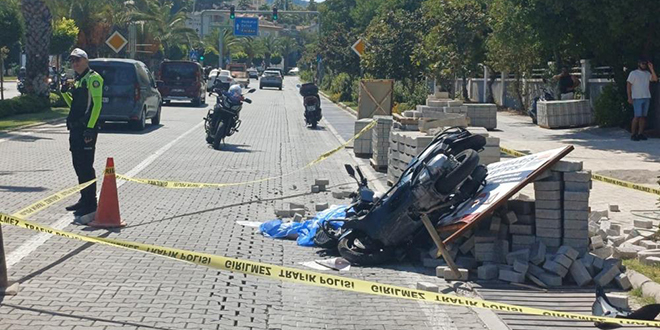 Bir cana mal olduktan sonra, yoldaki ta�lar apar topar kald�r�ld�