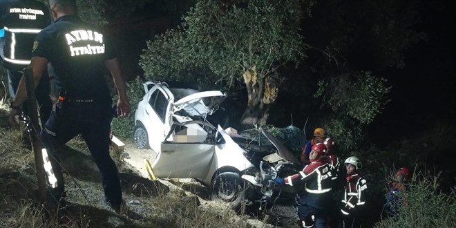 K�pe�e �arpmamak i�in manevra yapan ara� kaza yapt�: 2 �l�