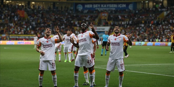 Galatasaray, haftay averajla lider tamamlad