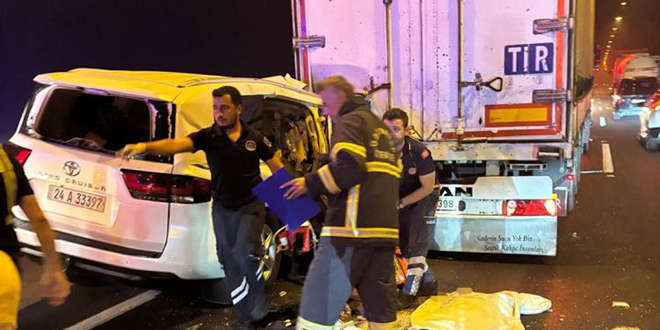 Osmaniye'de tnelde feci kaza: 1 l, 5 yaral