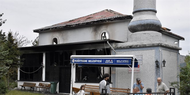 Ordu'da cami ��kan yang�nda kullan�lamaz hale geldi