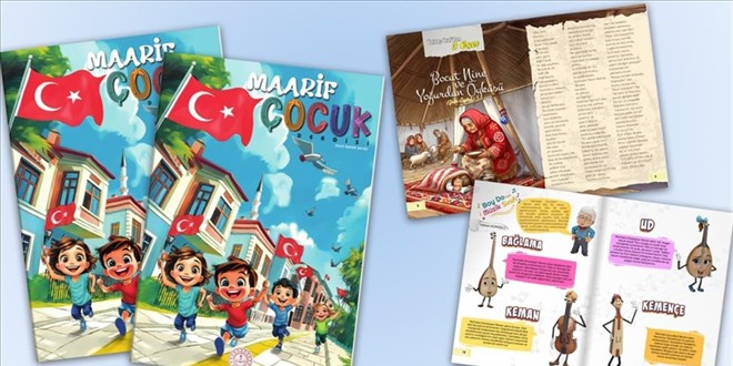 MEB'in 'Maarif ocuk' dergisinin ikinci says yaymland