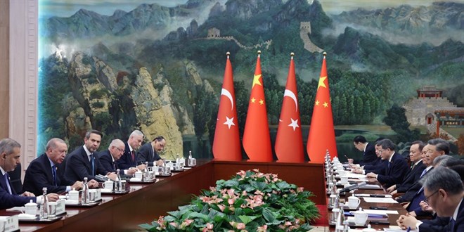 Erdo�an'�n 'Bar�� ve adalet i�in ortak yol' makalesi, �in bas�nda