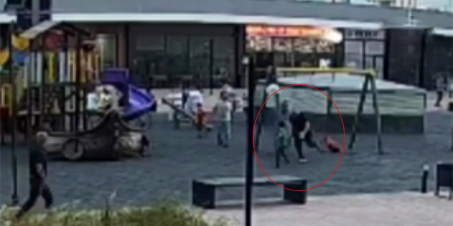 Parkta oynayan �ocuklar� yerden yere vuran �ah�s serbest kald�