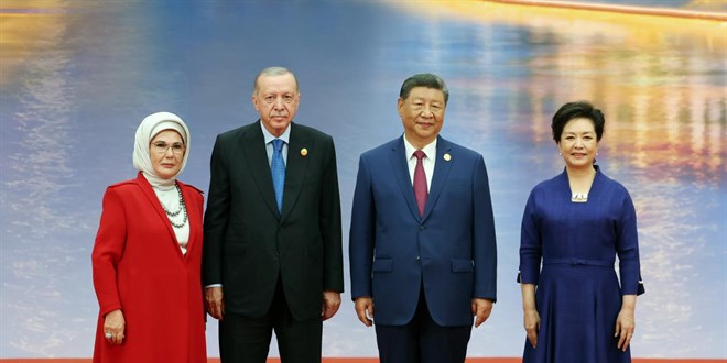 Erdoğan, Şi'nin liderler onuruna verdiği yemeğe katıldı