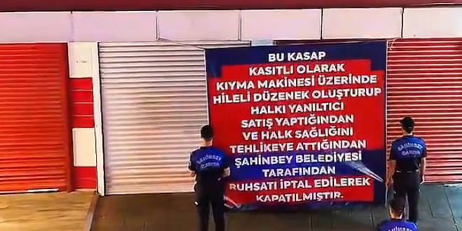 Kasapta akılalmaz düzenek: Bozuk etleri vatandaşa yedirmiş