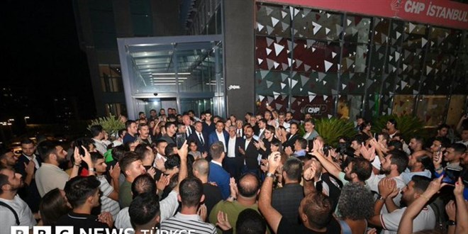 CHP stanbul l Bakanl nnde gerginlik
