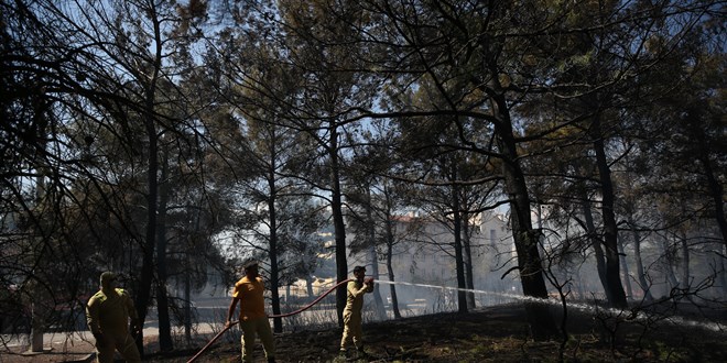 Çanakkale'de ormanlık alanda çıkan yangın kontrol altına alındı
