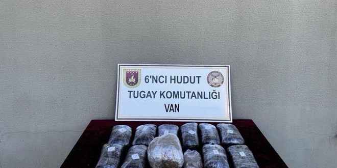 ran snrnda 6,7 kilogram uyuturucu ele geirildi