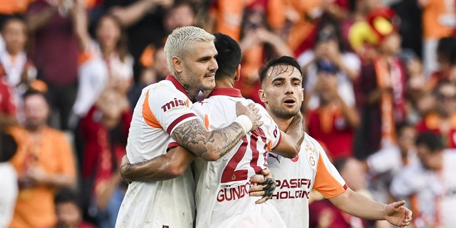 Galatasaray, Eyüpspor'u 2-0 ile geçerek '5'te 5' yaptı