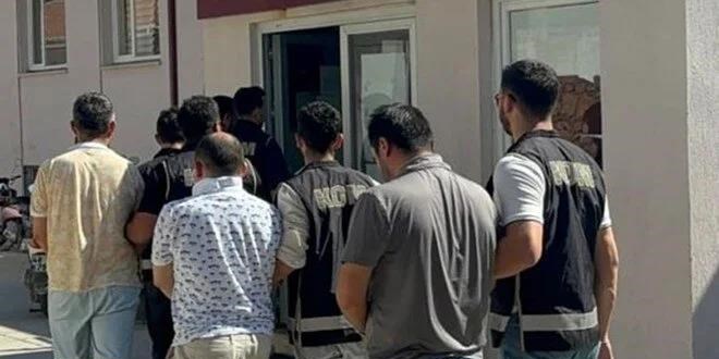 Tekne ile kamaya alan FET'cler yakaland
