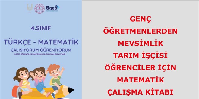 Gen retmenler mevsimlik tarm iisi renciler iin alma kitab yazd
