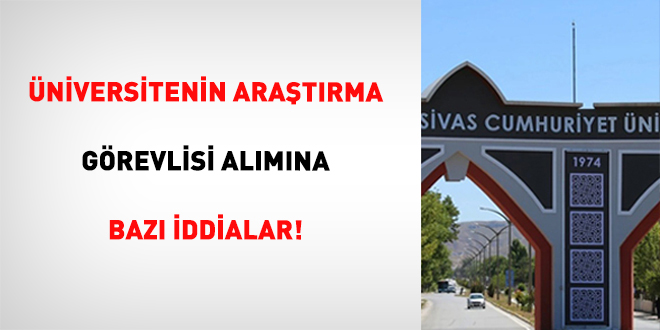 niversitenin Aratrma Grevlisi Almna Baz ddialar!
