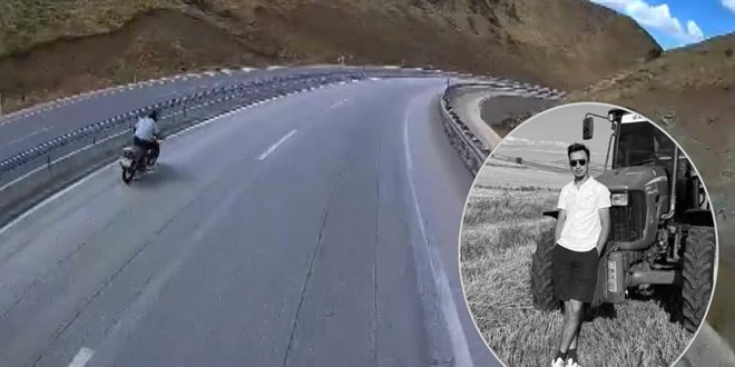 23 yandaki gen yeni ald motosikletle lme gitti