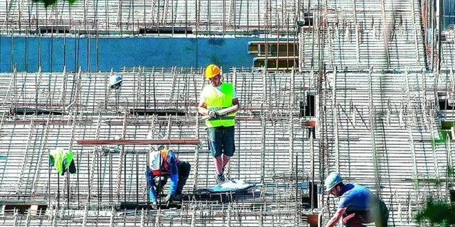 İnşaatta çalışan sayısı 2 milyonu aştı