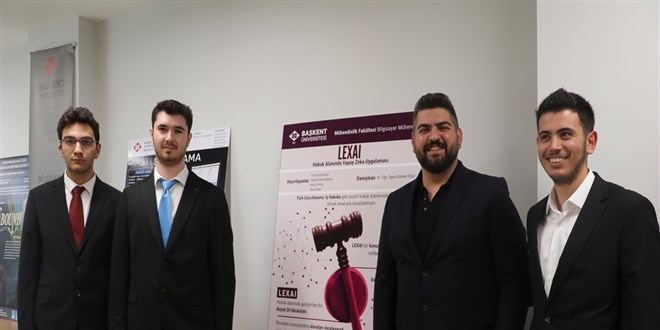 Öğrencilerden yapay zeka destekli hukuk modeli: 'LexAI'