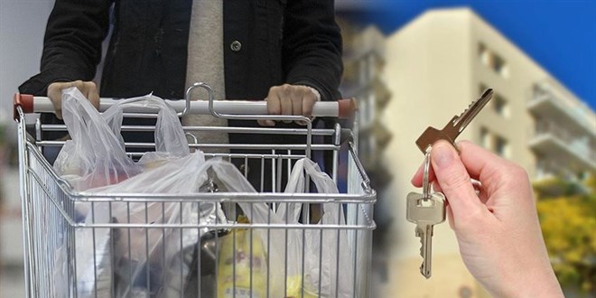 Dar Gelirlilerin Harcama Kalemlerinde Gda ve Kira lk Srada