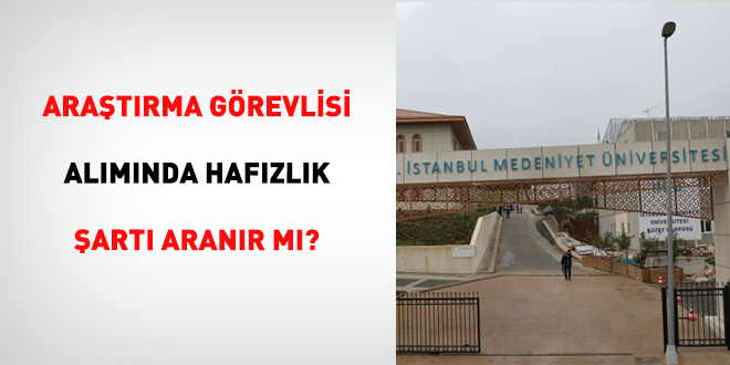 Aratrma Grevlisi Almnda Hafzlk  art Aranr M?