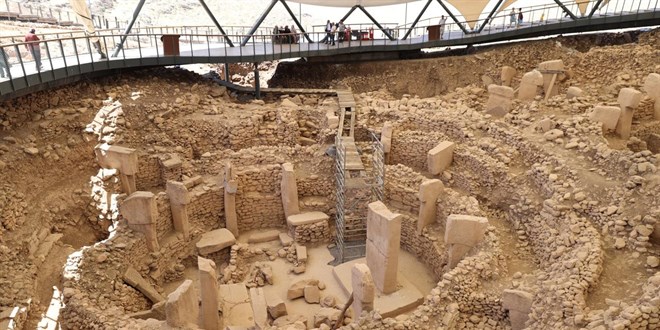 Gbeklitepe'de insan heykeli bulundu