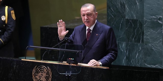 Erdoğan, BM Genel Kurulu'nda yine Filistin'in sesi olacak