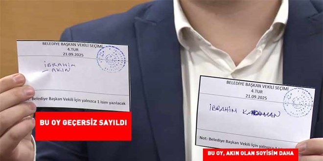 Bayrampaşa Belediyesi'nde Başkanvekili kura ile belirlendi