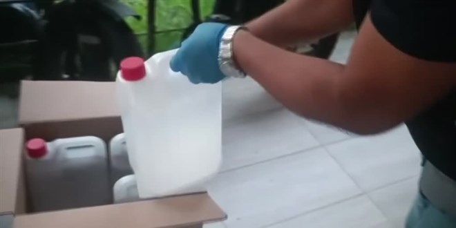 Adana merkezli sahte içki operasyonunda 7 tutuklama