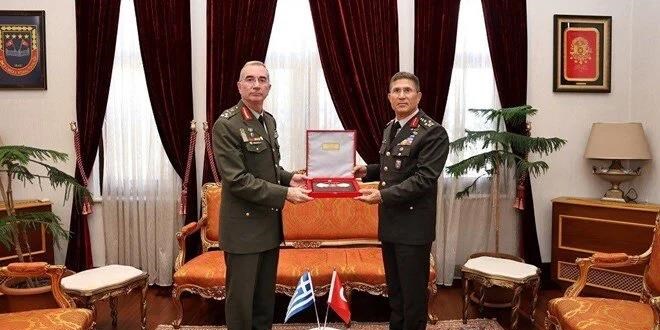 Orgeneral Ersay, Yunan mevkidaşı ile görüştü