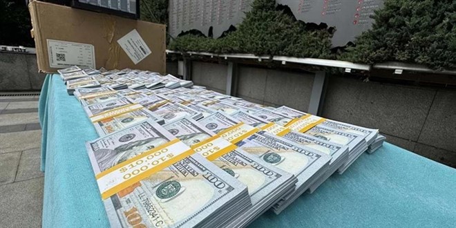 Gaziantep'te 1 milyon dolar sahte para yakalandı