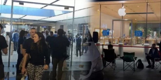 iPhone 17 için nöbet tuttular! Geceden gelen bile var