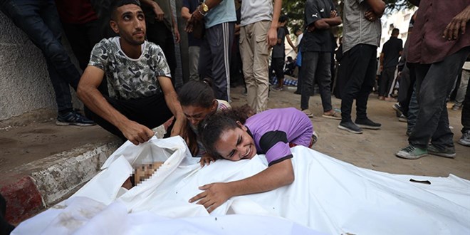 �srail'in Gazze'ye sald�r�lar�nda can kayb� 65 bin 344'e ��kt�