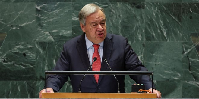 Guterres: �nsafs�z bir insan ac�s� �a��na girdik
