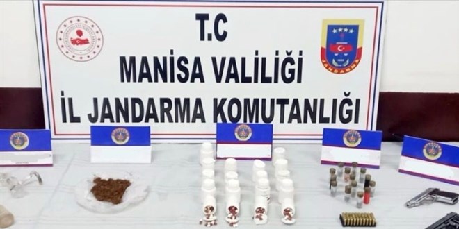 Manisa'da uyuşturucu operasyonu düzenlendi