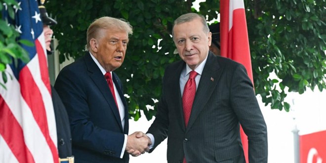 Trump: Cumhurbakan Erdoan' Beyaz Saray'da arlamak bizim iin bir onur