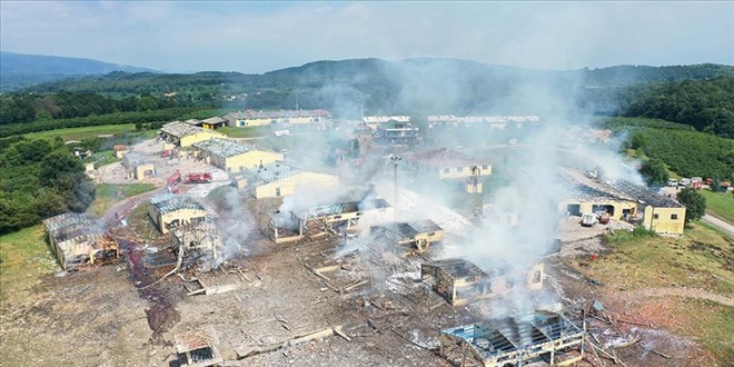 Havai fi�ek fabrikas�ndaki patlamaya ili�kin davada karar
