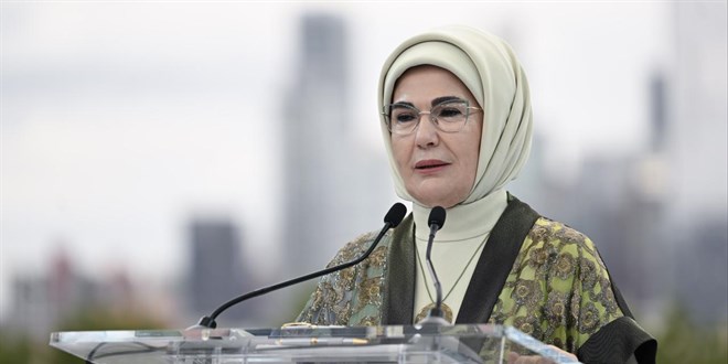 Emine Erdoan: Sfr Atk projesi, dnyann sahiplendii ortak bir deer oldu